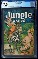Jungle Comics #89 CGC 7.0 Joe Doolin Male Bondage Cover Fiction House 1947 picture