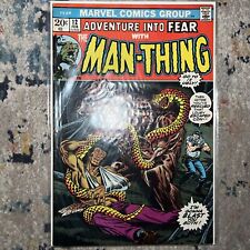 Adventure Into Fear #12 Man-Thing  Marvel Comics 1973 picture