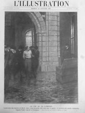 1909 Execution Guillotine Executioner Decapitation Peugnet 3 Newspapers Antique picture