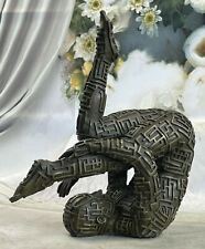Modern Art Collectible Yoga Exercise Bronze Sculpture by Salvador Dali Gift Deal picture