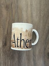 2002 Starbucks Coffee Mug Athens City Mug Collector Series Made in England picture