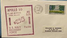 RECOVERY SHIP COVER: APOLLO 10 PRS USS PRINCETON MAY 26 , 1969 picture