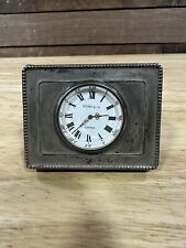 Vintage Sterling Silver Miniature Kitney & Co Clock picture