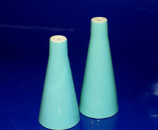 Vintage Turquoise Mid-Century Modern Salt & Pepper Shakers picture