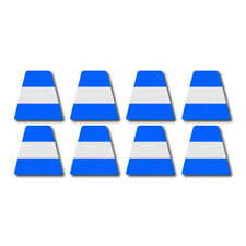 3M Scotchlite Reflective Tetrahedron Set - Blue w/Stripe picture