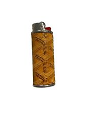 Authentic Etai Drori Yellow Goyard Lighter Case Excellent Condition picture
