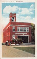 Citizen's Fire Co. No. 1, Palmyra, Pennsylvania, Early Postcard, Unused picture