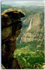 Postcard - Overhanging Rock, Glacier Point, California picture