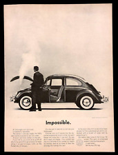 Volkswagen Beetle Original 1961 Vintage Print Ad picture