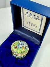 Halcyon Days Enamels #38 Alice In Wonderland Lewis Carroll Trinket Mint In Box picture