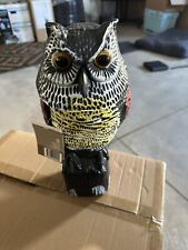 Rotating Head Owl Bird Deterrent - Pest Repellent for Outdoor Garden. Box Of 6 picture