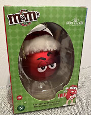 Kurt Adler M&M's Candy Red Holiday Christmas Ornament  picture