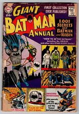Batman Annual #1  FR 1.0  complete  1961 DC picture