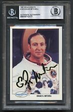 Edgar Mitchell #120 signed autograph auto 1991 Space Shots NASA Card BAS Slabbed picture