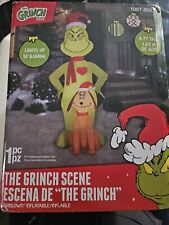 6ft Christmas Grinch Scene Inflatable  picture