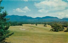 Lake Placid Club golf course Sentinel Mt New York NY pm 1958 Postcard picture