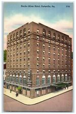 1970 Necho Allen Hotel Restaurant Building Pottsville Pennsylvania PA Postcard picture