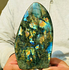 1573g Large Flash Blue Labradorite Rock Healing Mineral Specimen Healing picture