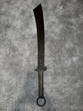 Antique Chinese Dadao Sword Signed Executioners Blade - Knife Weapon Forged picture