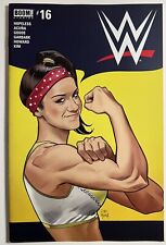 WWE 16 Bayley Cover by Dan Mora Boom 2018 Rosie the Riveter Homage We Can Do It picture
