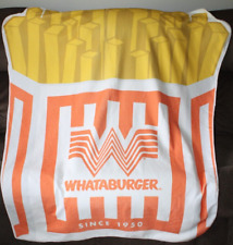 Whataburger Beach Towel  Microfiber Orange White French Fries Large Bigmouth  picture