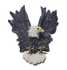 Hand Crafted USA Design KY7870 Toscano Libertys Flight Eagle Wall Sculpture 15in picture