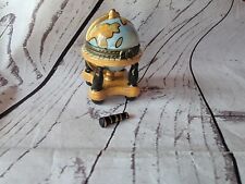 Miniature World Globe Hinged Trinket Treasure Box Keepsakes Collectable Jewelry picture