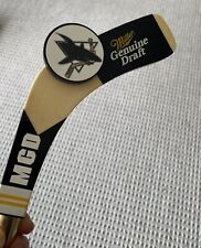 NEW - Miller Genuine Draft Beer Tap Handle Hockey Stick - San Jose Sharks - 9
