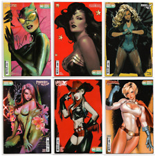 Sozomaika HARLEY QUINN Power Girl CATWOMAN Wonder Woman POISON IVY & MORE Set picture