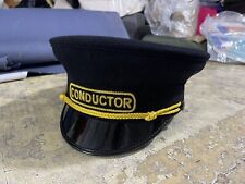 RAILROAD CONDUCTOR HAT, All Sizes picture