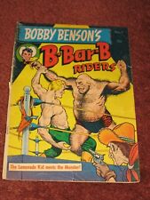 Bobby Benson's B-Bar-B Riders #9 ~Rare, Pre-Code, 1951 ~Frank Frazetta Art ~Good picture