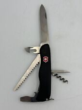 Victorinox Swiss Army DE-GM 9305797 Black Knife with Sheath picture