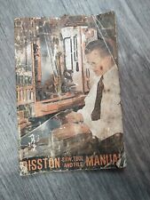 1939 Disston Saw Tool and File Manual vintage picture