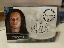 2004 Angel Season 5 Alec Newman A40 Autograph Card *Drogyn* NM  picture