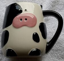 Black And White Cow Ceramic Mug picture