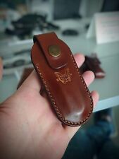 Leather case with belt clip for Benchmade Proper /knife not for sale picture