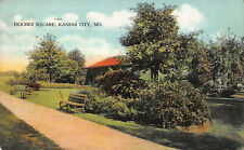 Holmes Square, Kansas City, Missouri, early postcard picture
