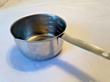 VINTAGE FOLEY STAINLESS 2 CUP MEASURING / MELTING POT picture