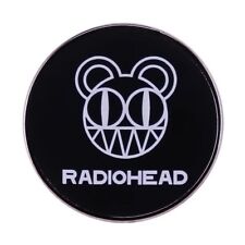 Radiohead Enamel Pinback Lapel Pin Metal Brooch Rock N Roll Fashion picture