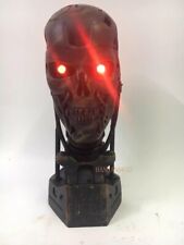 In Stock Terminator T800 Skull Battle Damage Luminous Eyes Collectible Ornaments picture