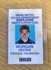 Dexter ID Badge-Forensics Examiner Morgan Dexter costume cosplay picture