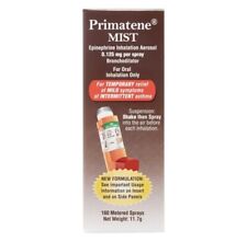 Primatene Mist Epinephrine Inhalation Aerosol 160 Sprays New/Sealed Exp 12-2024 picture
