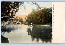 Iowa Falls Iowa Postcard West Point Palisade Park Exterior c1910 Vintage Antique picture