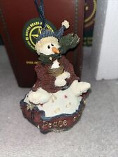 Boyds Bears-Robin...Peace On Earth - Style #25655 1E/303 First Edition Rare Folk picture
