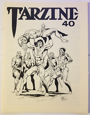Tarzine #40 VF/NM (1985, Bill Ross) Dave Hoover cover, Tarzan/Burroughs fanzine picture