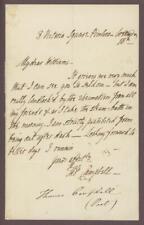 THOMAS CAMPBELL (1777-1844) signed handwritten letter | Poet - Autograph picture