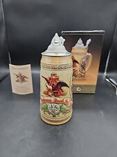 TOMORROWS TREASURES NIB Limited Edition NEW Budweiser Anheuser-Busch COA lidded picture