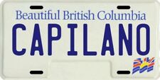 Capilano Bridge in Vancouver Beautiful British Columbia Canada BC License Plate picture