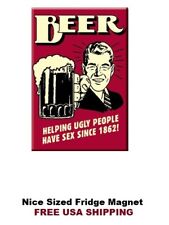 124 - Funny Beer Alcohol Drinking Fridge Refrigerator Magnet picture