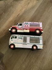 2020 Hess Ambulance Sound Sirens Toy Truck You Get Two Trucks For The Price Of 1 picture